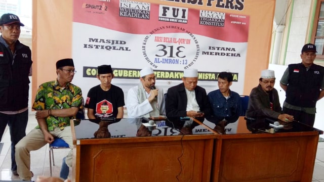 Konpers FUI untuk aksi 313 besok. (Foto: Anggi Dwiky Darmawan/kumparan)