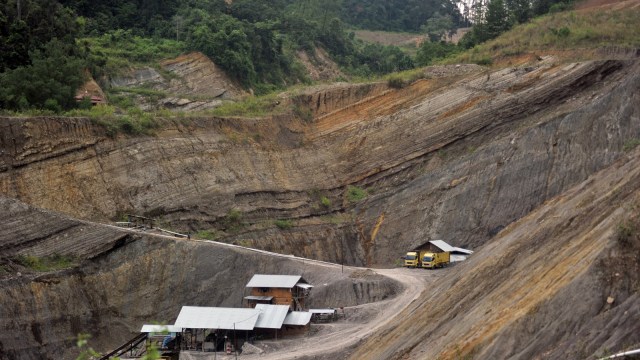 Tambang batu bara di Sawahlunto. (Foto: Antara/Iggoy el Fitra)
