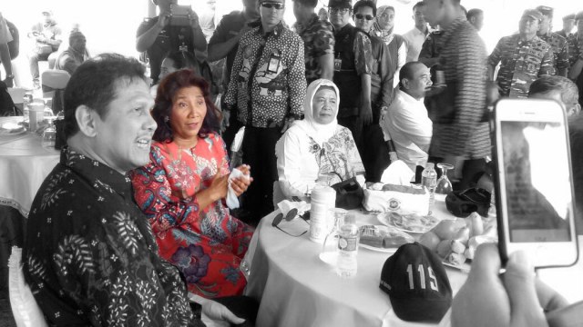 Menteri Susi di Ambon (Foto: Wisnu Prasetiyo/kumparan)