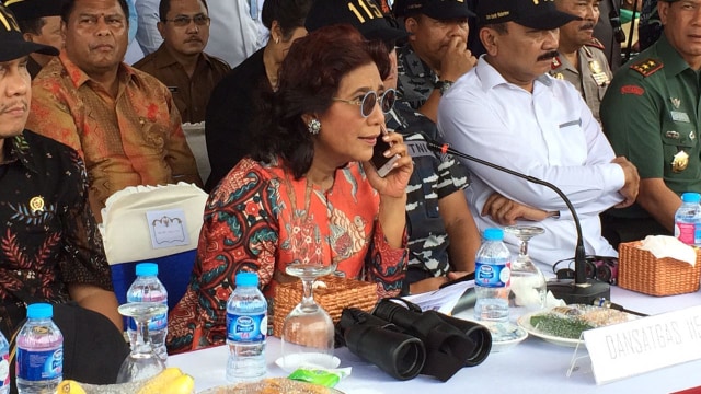 Menteri Susi di Ambon (Foto: Surawira Ningtyas/kumparan)