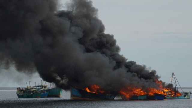 Peledakan Kapal di Pontianak (Foto: Aditia Noviansyah/kumparan)