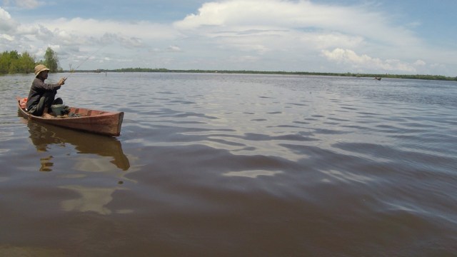 Perkampungan nelayan, Kuburaya, Kalbar (Foto: Aditia Noviansyah/kumparan)