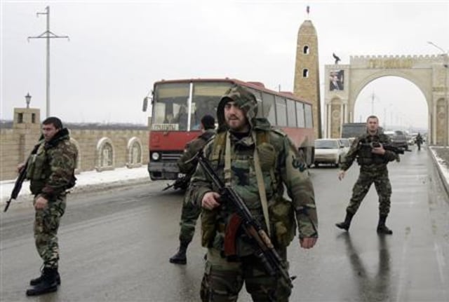 Operasi militer menumpas pemberontak di Chechnya (Foto: Reuters/Denis Sinyakov)