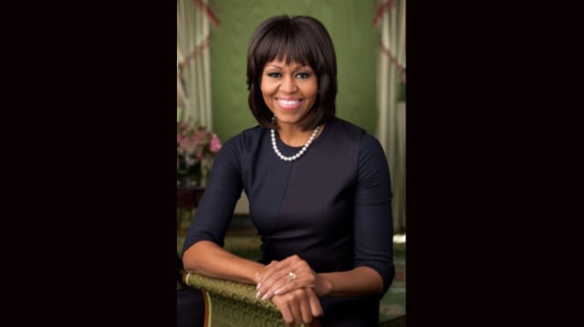 Foto resmi Michelle Obama  (Foto: Joyce N. Boghosian.)