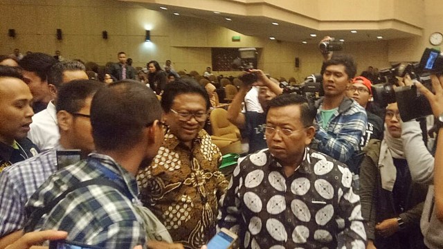 Oesman Sapta, Ketua DPD terpilih (Foto: Akbar Ramadhan/kumparan)