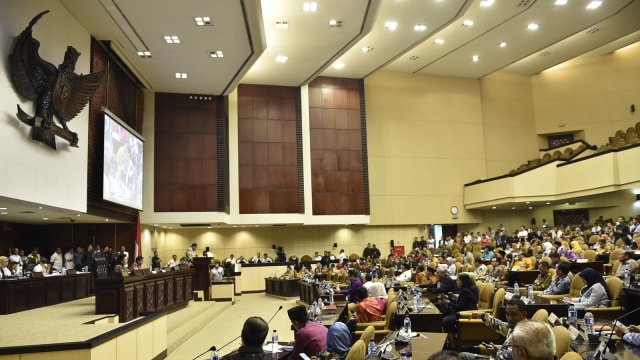 Suasana sidang Paripurna DPD (Foto:  ANTARA FOTO/Ubaidillah)