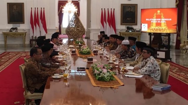 Jokowi Bertemu Ulama (Foto: Yudhistira Amran/kumparan)