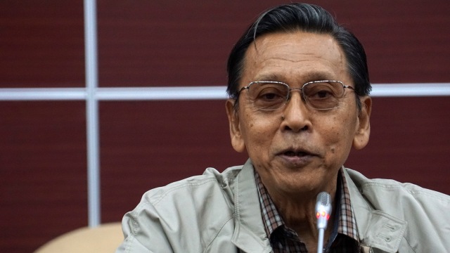 Boediono, Wakil Presiden Indonesia ke-11. (Foto: Aditia Noviansyah/kumparan)