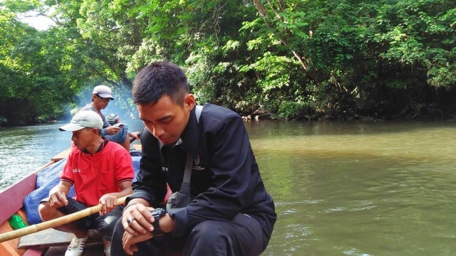 Akses menuju Desa Sungkung, Bengkayang, Kalbar (Foto: Instagram: @anggitpurwoto)