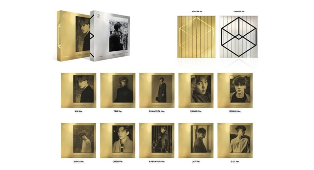 Album grup K-Pop, EXO. (Foto: Dok. SM Entertainment)