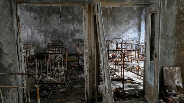 Bencana Nuklir Chernobyl. (Foto: Reuters/Gleb Garanich)