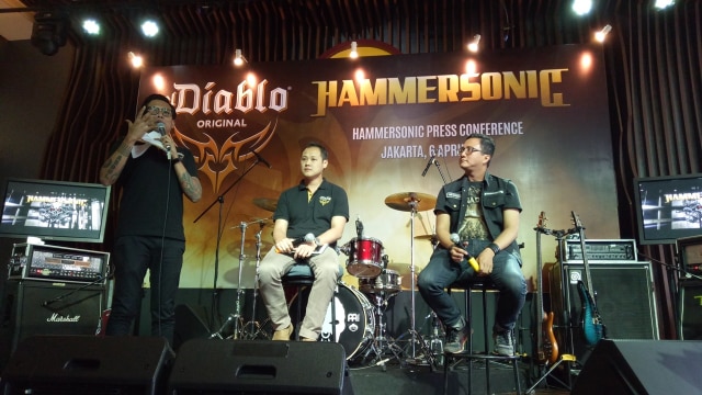 Jumpa pers Hammersonic 2017. (Foto: Prabarini Kartika/kumparan)