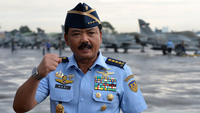 Kepala Staf TNI AU, Marsekal TNI Hadi Tjahjanto (Foto: Widodo S. Jusuf/Antara)