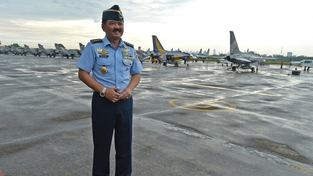 Kepala Staf TNI AU, Marsekal TNI Hadi Tjahjanto (Foto: Widodo S. Jusuf/Antara)