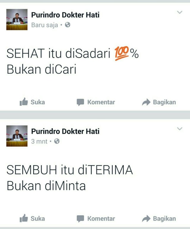 Kunci Kesembuhan Kumparancom