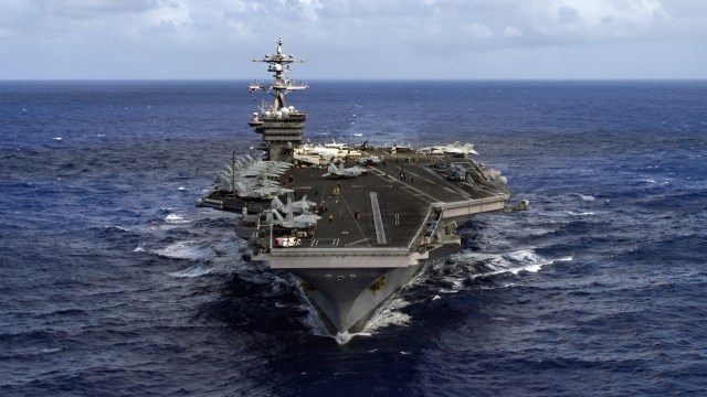 USS Carl Vinson (CVN 70) (Foto: Tom Tonthat/Handout via Reuters )