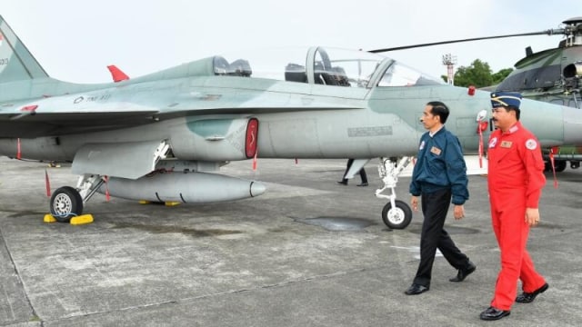 Pesan Jokowi di HUT TNI AU ke-71: Profesional dan Dicintai Rakyat (42771)