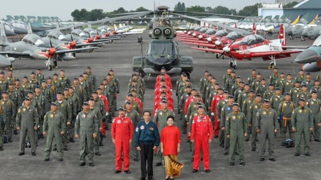 Pesan Jokowi di HUT TNI AU ke-71: Profesional dan Dicintai Rakyat (42769)