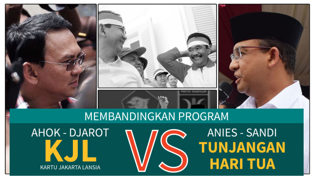 Infografis Program untuk Lansia Ahok vs Anies (Foto: Bagus Permadi/kumparan)