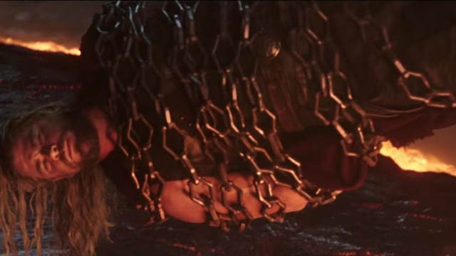 Thor sebelum dikirim ke Planet Sakaar (Foto: Marvel Studios)