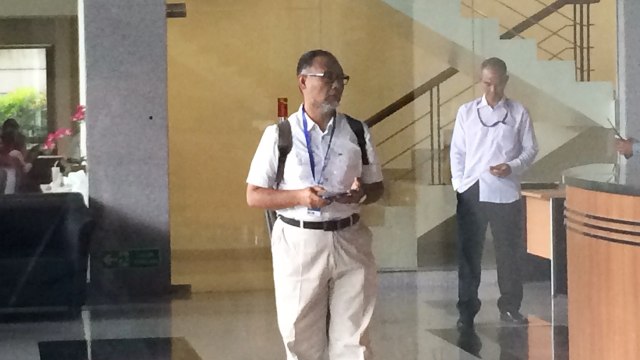 Bambang Widjojanto mengunjungi KPK (Foto: Iqra Ardini/kumparan)