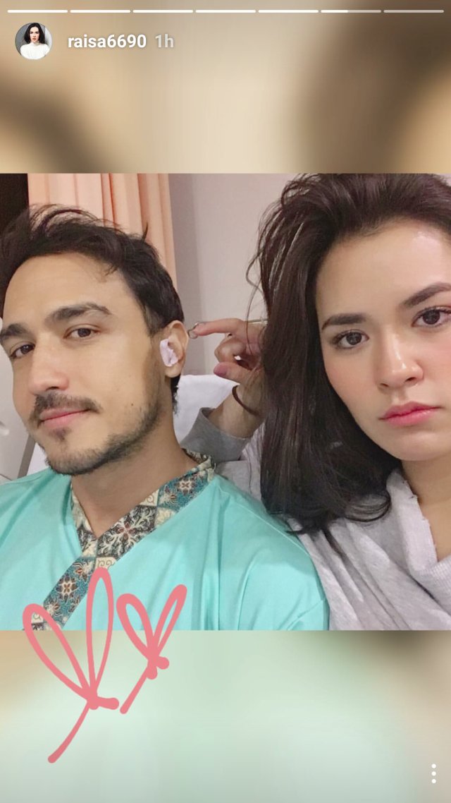 Raisa dan Hamish Daud (Foto: Instagram story @raisa6690)