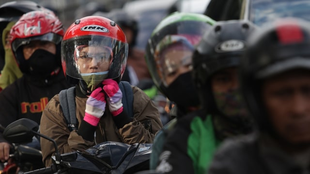 Macet Jakarta. (Foto: Fanny Kusumawardhani/kumparan)