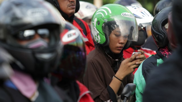 Macet Jakarta. (Foto: Fanny Kusumawardhani/kumparan)