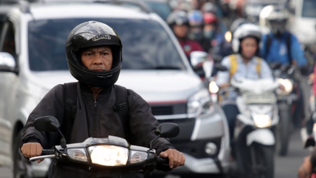 Macet Jakarta. (Foto: Fanny Kusumawardhani/kumparan)