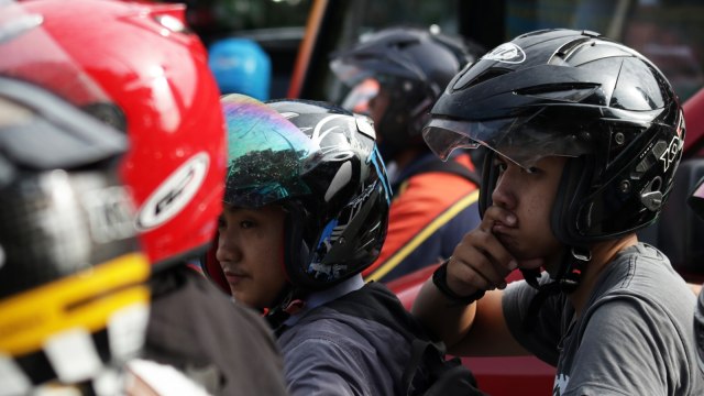 Macet Jakarta. (Foto: Fanny Kusumawardhani/kumparan)