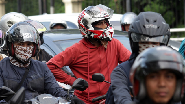 Macet Jakarta. (Foto: Fanny Kusumawardhani/kumparan)