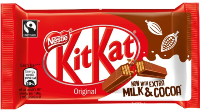 Nestle Mengurangi 10% Gula Pada Produk KitKat (Foto: Nestle.co.uk)