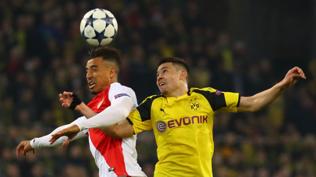 Dortmund vs Monaco. (Foto: Kai Pfaffenbach/Reuters)