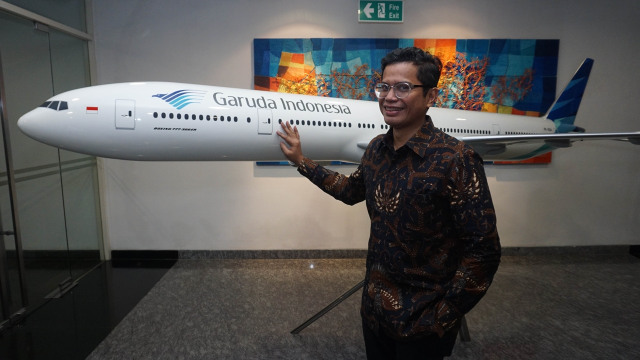 Pahala N. Mansury, Dirut Baru Garuda Indonesia. (Foto: Antara/Fajrin Raharjo)