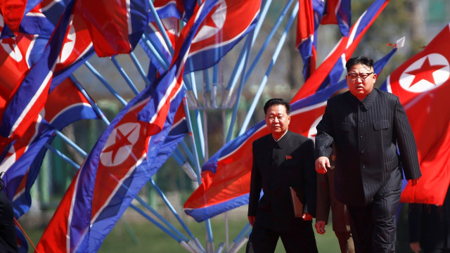 Peresmian Jalan Ryomyong oleh Kim Jong Un (Foto: Damir Sagolj/Reuters)