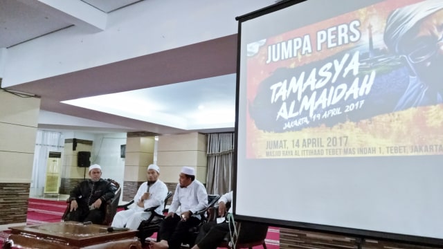 Jumpa Pers Tamasya Al Maidah. (Foto: David Pratama/kumparan)