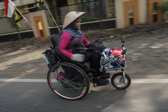 Shinta Utami menempuh Yogya-Jakarta