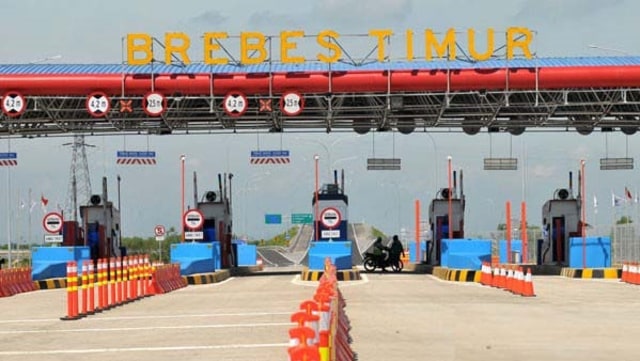 Pintu Tol Brebes. (Foto: Antara/Oky Lukmansyah)