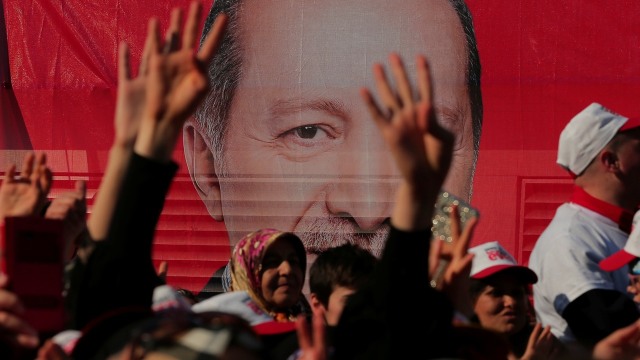 Jelang Referendum Turki (Foto: REUTERS/Alkis Konstantinidis)