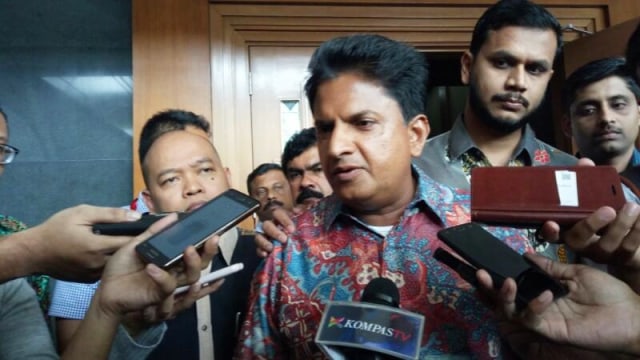 Ramapanicker Rajamohanan di Pengadilan Tipikor (Foto: Aprilandika Pratama/kumparan)
