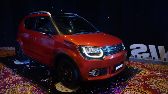 Suzuki Indomobil Sales (SIS) meluncurkan Ignis. (Foto: Gesit Prayogi/kumparan)