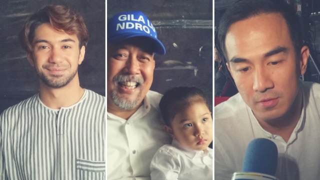 Reza rahadian, Indro 'Warkop', Joe Taslim (Foto: Prabarini Kartika/kumparan)