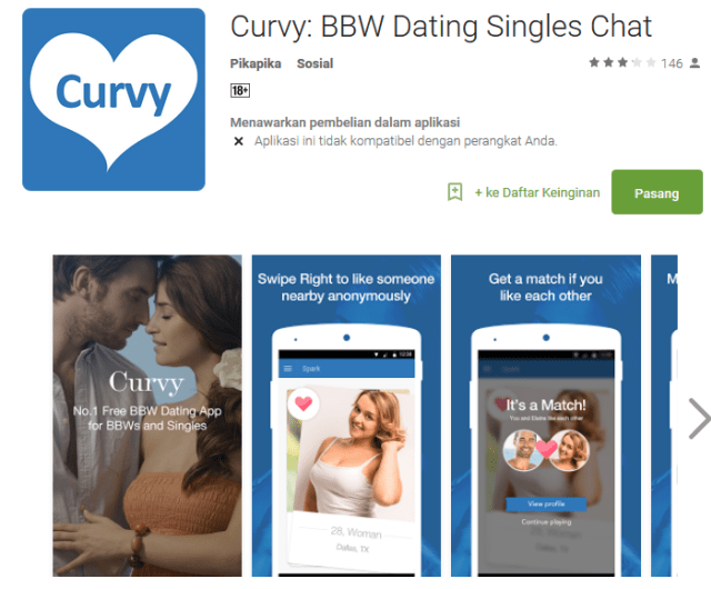 Aplikasi curvy (Foto: iTunes)