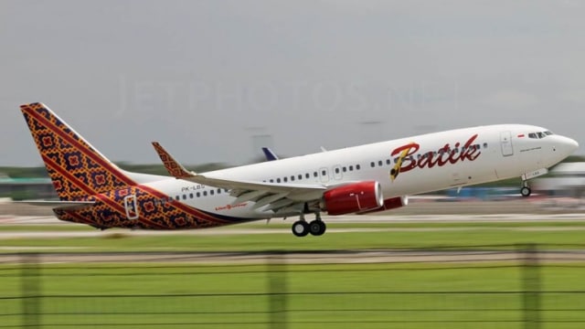 Pesawat Batik Air (Foto: Dokumen KNKT)