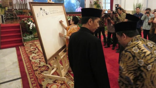 Peringatan KAA di Istana Negara (Foto: Yudhistira Amran/kumparan)