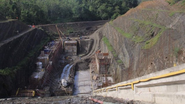 Bendungan Paselloreng, Sulawesi Selatan (Foto: Dok. Kementerian PUPR)