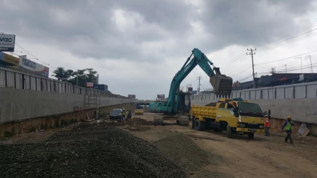 Underpass Simpang Lima Mandai Makassar. (Foto: Dokumentasi Kementerian PUPR  )