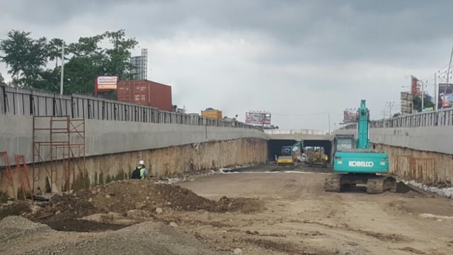 Underpass Simpang Lima Mandai Makassar. (Foto: Dokumentasi Kementerian PUPR  )