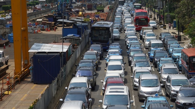 Kemacetan Lalu Lintas. (Foto: Aditia Noviansyah/kumparan)