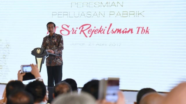Jokowi di PT Sritex (Foto: Dok. Biro Pers, Media, dan Informasi Sekretariat Presiden)